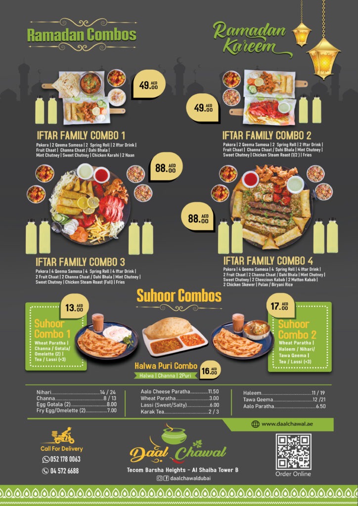 Suhoor Combos